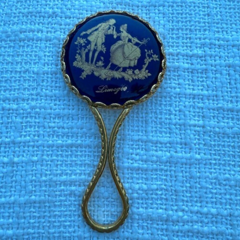 small limoge mirror